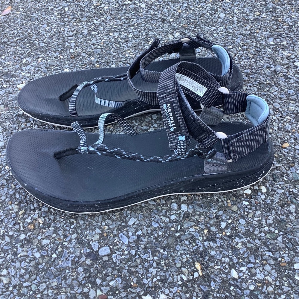 Merrell Bravada Cord Wrap Sandals Womens 11 Black Sport Hiking J004170